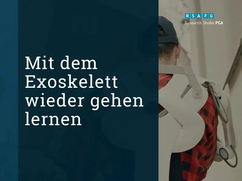 laufen mit exoskelett