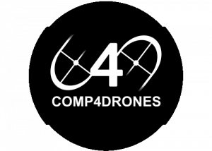 Das ist das Logo des Forschungsprojektes Comp4Drones