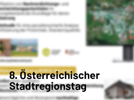 iSPACE beim 8. Österreichischen Stadtregionstag