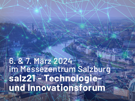 Home of Innovation – salz21 präsentiert wegweisende Entwicklungen von Mobilität der Zukunft bis hin zu künstlicher Intelligenz. RSA FG iSPACE ist mit einem Workshop dabei.
